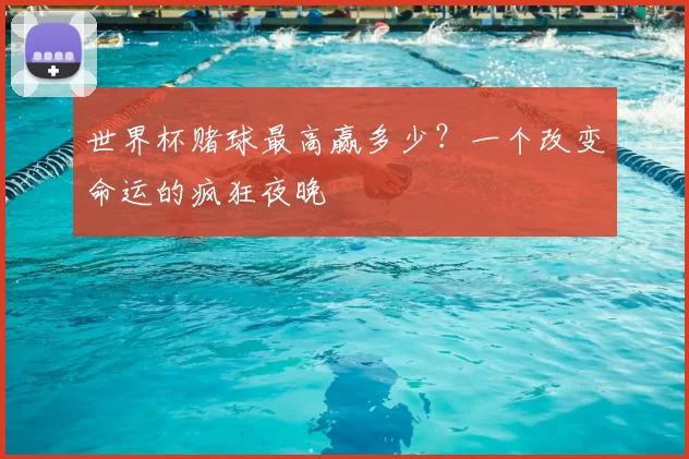 世界杯赌球最高赢多少?一个改变命运的疯狂夜晚